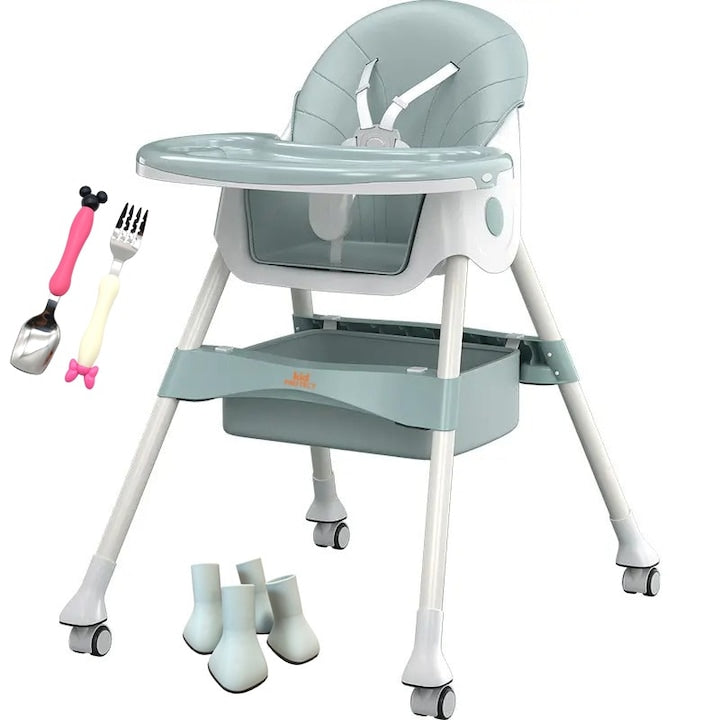Scaun de Masa 3 in 1 pentru Bebelusi si Copii, KidProtect Scaun de Masa 3 in 1 pentru Bebelusi si Copii, KidProtect